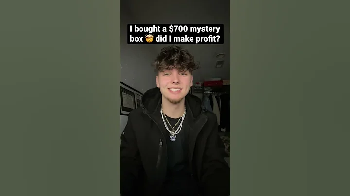 I bought a $700 mystery box  did I make profit?  or