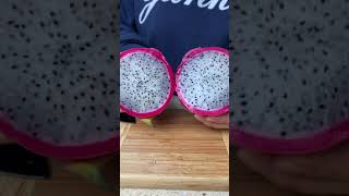 ASMR - how to cut Dragon fruit