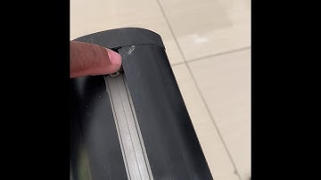 Open Roof Rack without the key