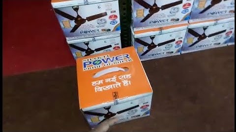 Close View-My 3rd Ceiling Fan Brand Power 2019, 9835633059, Please Like, Comment, Share & Subscribe