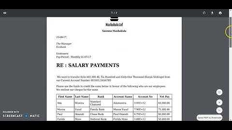 How To Create Bank Letter Report in Payshark