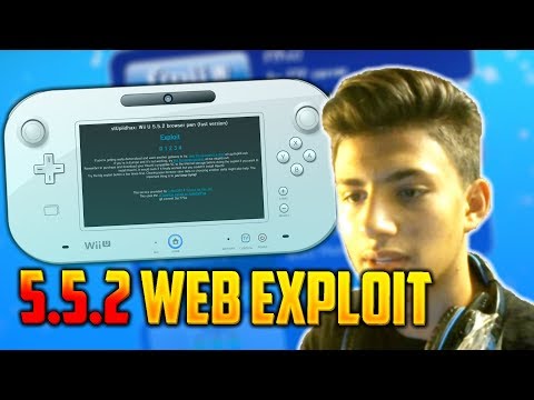 NEW WII U 5.5.2 WEB EXPLOIT