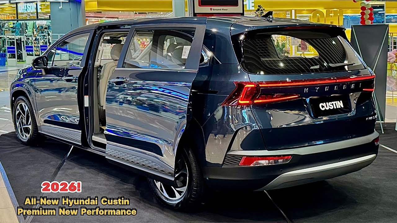Новинка! Совершенно новый Hyundai Custin Premium 2026 года: новые характеристики, комфорт, интерь...