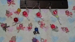【UVレジン】りんごあめのピアス作ります～apple candy～
