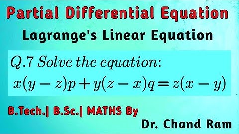 Question: 7 on Lagrange
