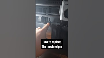 Replace Bambulab P1S Nozzle Wiper. #3dprinting #shorts #bambulab