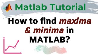 How to find maxima and minima of an experimental data in Matlab?