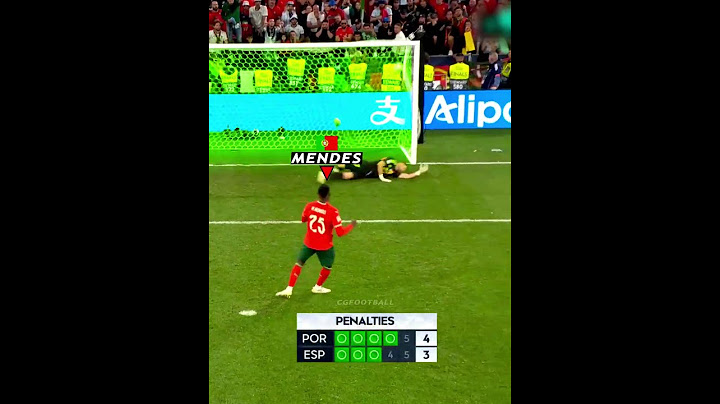 Portugal vs. Spain | Penalty Shootout ⚽🧤 #shorts #football