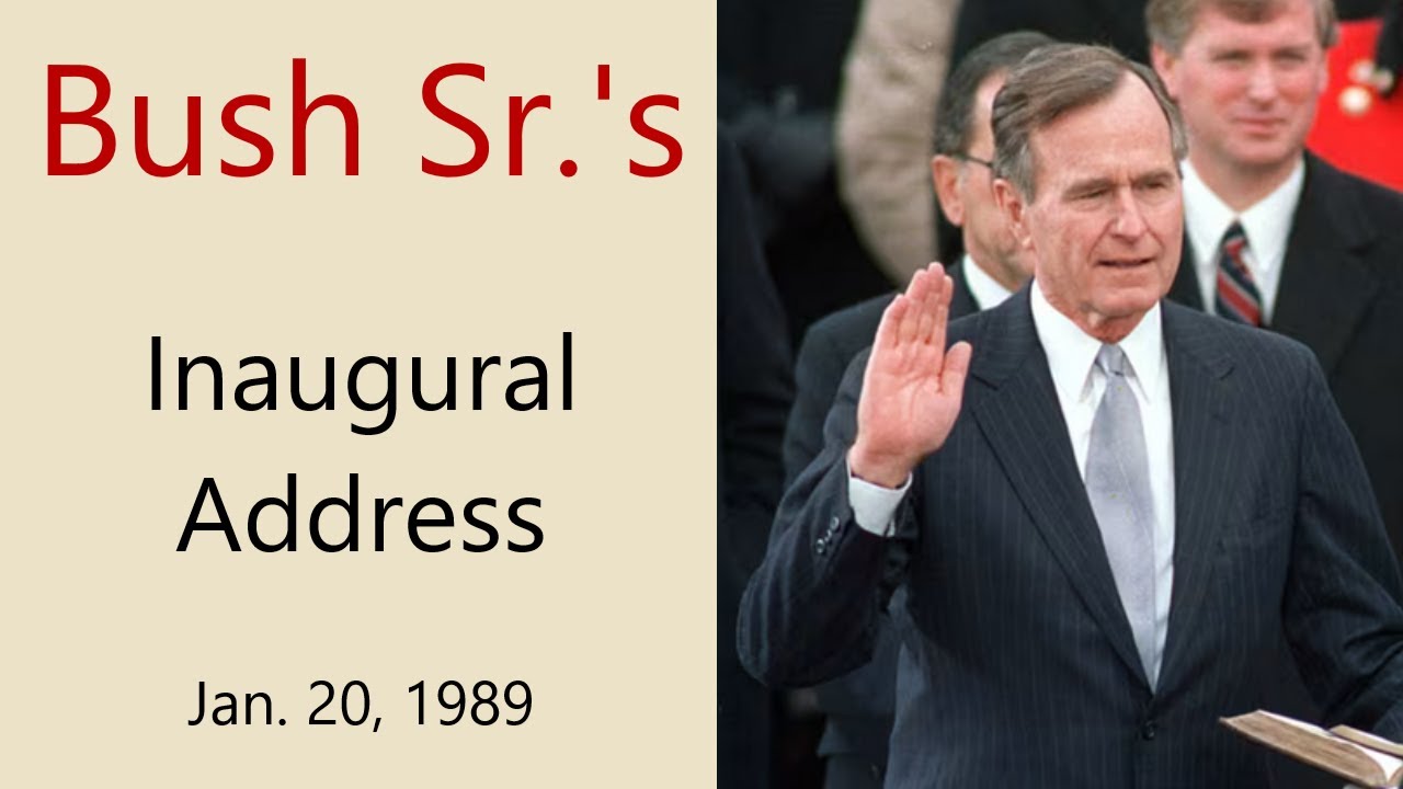 51st Inauguration: Inaugural Address of George Bush