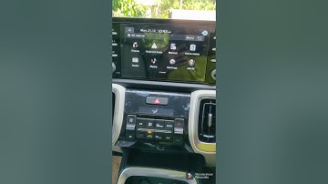 Android auto wireless connection | Kia Sonet HTX | All  settings