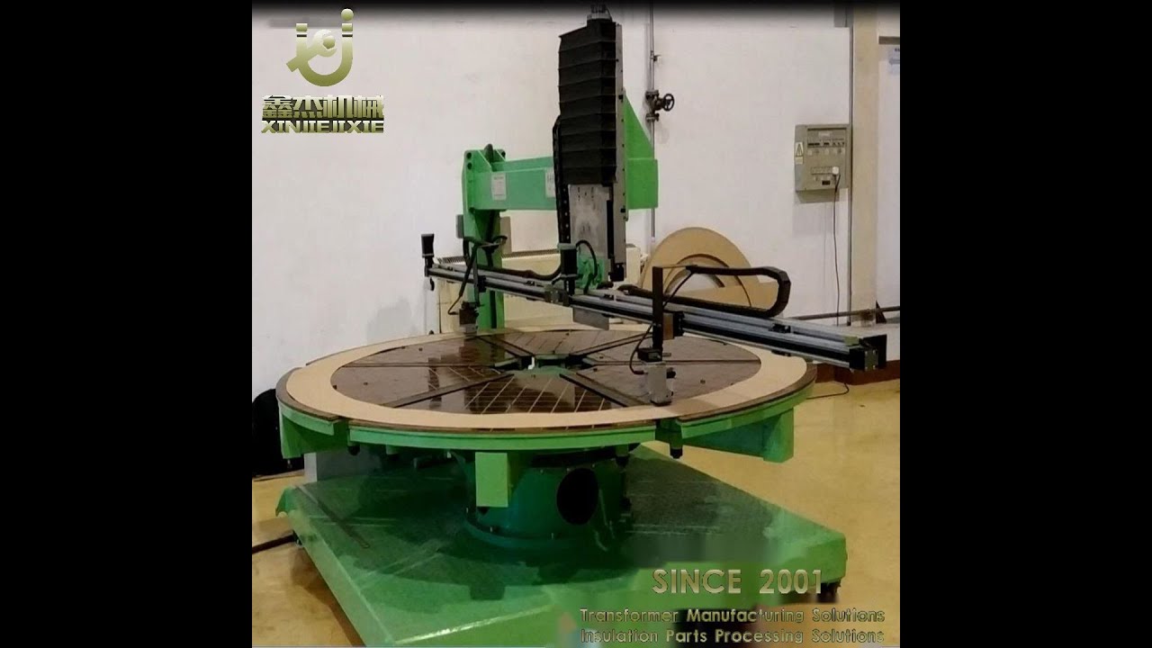 Transformer Insulation End Ring Equal Division Draw Line Machine, Transformer Manufacturing,