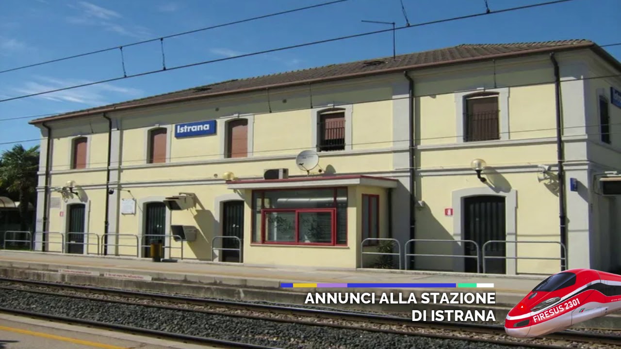 Annunci alla stazione di Istrana (con voce Loquendo)