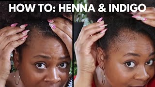 How to Dye Your Grey Hair Using Henna and Indigo| Brown or Jet Black Hair