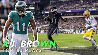 A.J. Brown's TOP 10 Plays from 2022 Season