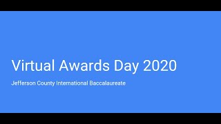 IB Virtual Awards Day 2020