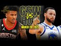 Golden State Warriors vs Houston Rockets Full Game Highlights | March 20, 2023 | FreeDawkins