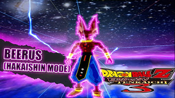 Beerus (Hakaishin Mod)- Dragon Ball Ultimate Budokai Tenkaichi 3 Mods