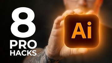 8 PRO-LEVEL Design Hacks in Illustrator in 2 Minutes