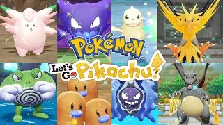 Top 10 *ULTRA RARE* Shiny Reactions in Pokemon Let's Go! Shiny Zapdos, Poliwrath, Charizard & More!