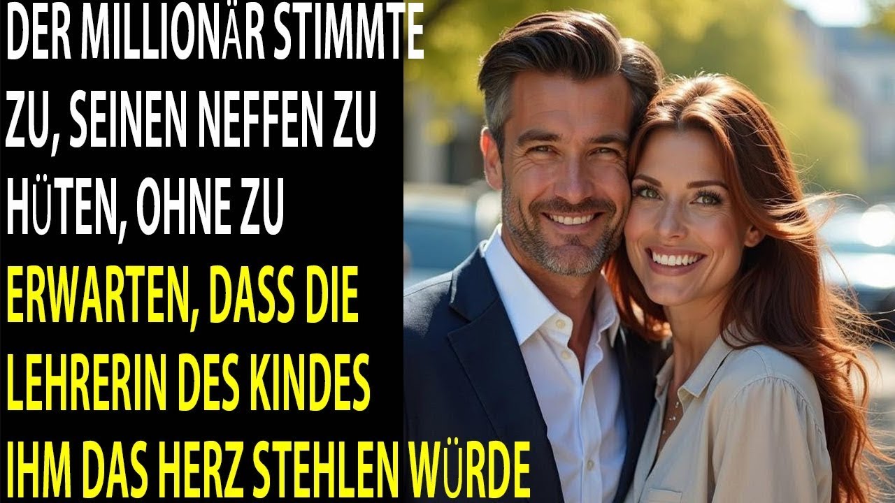 Ein Millionär hütete liebevoll seinen Neffen – nicht ahnend dass die Lehrerin bald sein Herz stiehlt