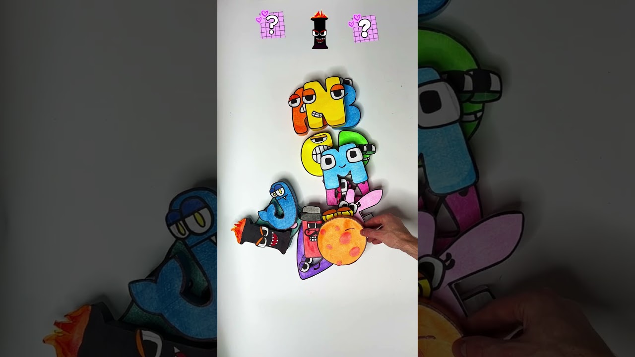 GUESS the Letter by the SHAPE 🤔 FRENCH alphabet lore 