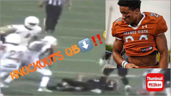 HARDEST HITTING SAFTEY IN THE CLASS OF 22 Elijah B...