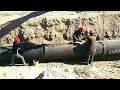 Installation of ductile iron pipe        datpipes@gmail.com