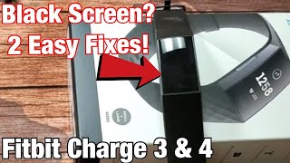 Fitbit Charge 3 & 4: How to Fix Black Screen (2 Easy Fixes!!!)