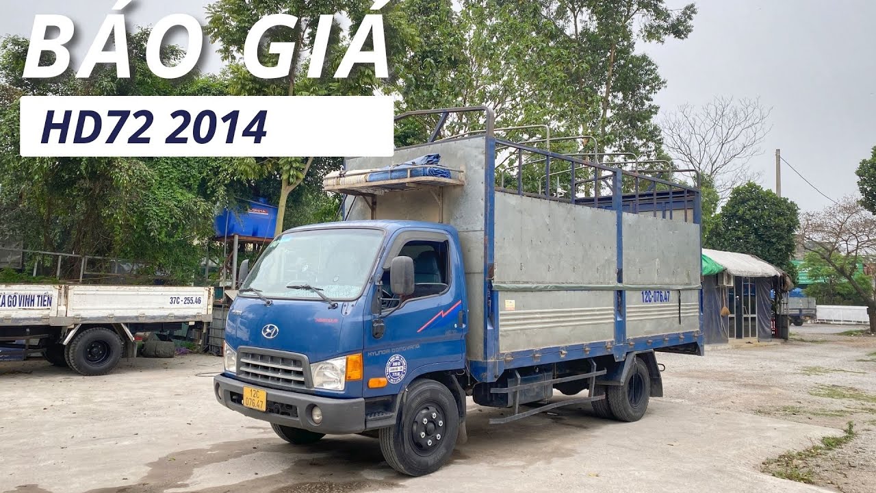 Báo giá xe tải Hyundai HD72 2014 Đồng vàng cao 3m8 | Xe chất, giá tốt !
