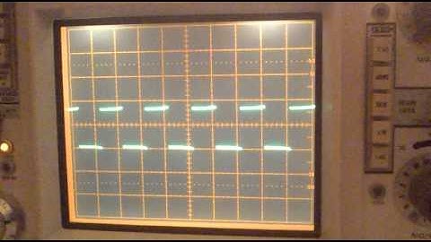 Tektronix 465 display problem