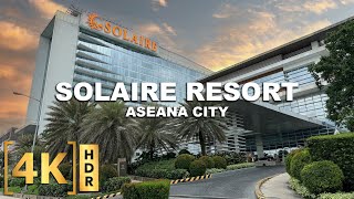 The Luxurious Solaire Resort \& Casino! | Walking Tour with Room \& FRESH Buffet | Philippines