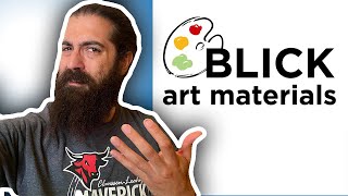 Is Blick Art Materials Any Good | Art Supplies Haul Studio Vlog