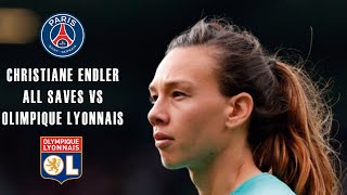 Christiane Endler all saves vs Olympique Lyonnais