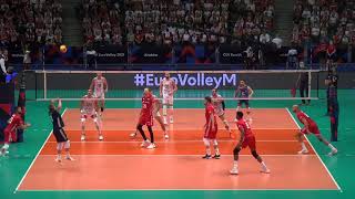 Poland Defense to Transition - Eurovolley 2021