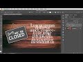 Photoshop Tip 16 of 28: Placeholder text