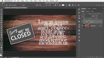 Photoshop Tip 16 of 28: Placeholder text