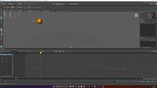 Maya  Ball Bounce Part 1  Motion path and keyframes