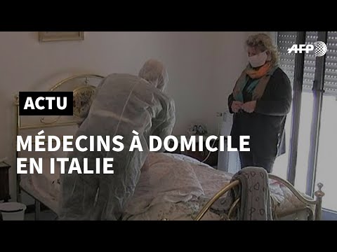 Covid-19 en Italie: des interventions à domicile pour soulager les hôpitaux italiens | AFP Covid-19 en Italie: des interventions à domicile pour soulager les hôpitaux italiens | AFP