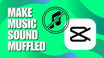 💲 EASY APP GUIDE: How To Make Music Sound Muffled On CapCut