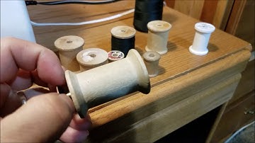 Refill Thread Spools with Bobbin Winder Spool Adapter