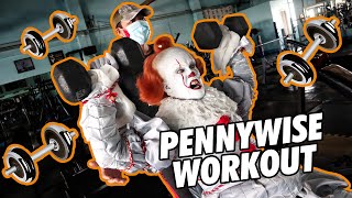 Pennywise Workout! Pennywise in the Gym!? | Prince De Guzman Transformations