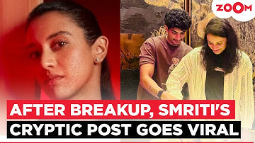 Smriti Mandhana’s CRYPTIC post after CALLING OFF the wedding with Palash Muchhal goes viral