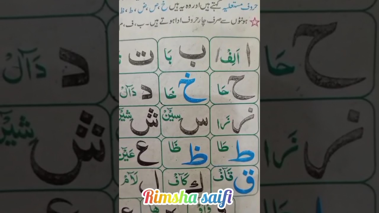 مدنی قائدہ پڑھاتے ہوئے۔۔۔۔۔عالمہ رمشاء سیفی 😊