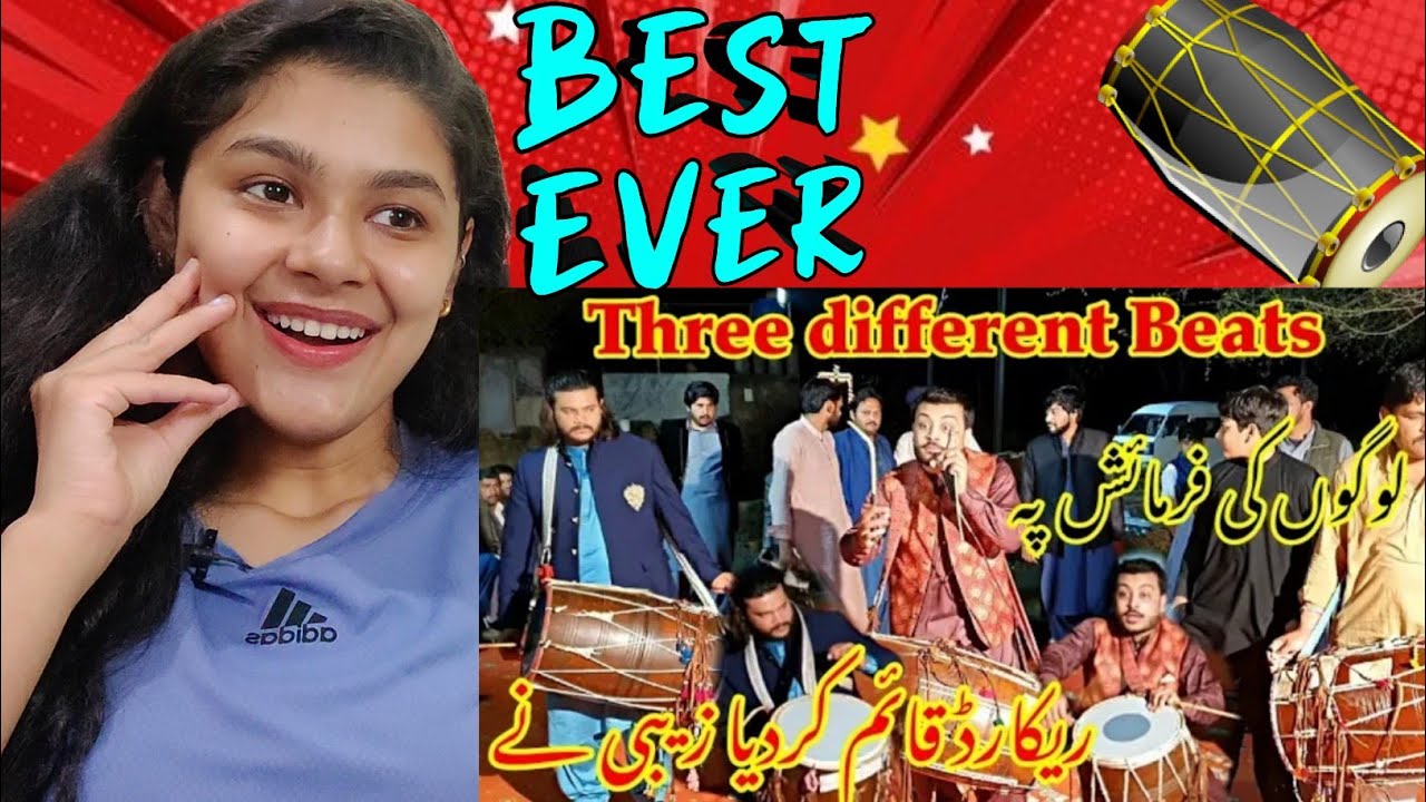 Indian Reaction On Best Dhol Player | Zebi Dhol | Waseem Dholi Talagang