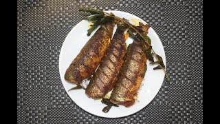 Traditional Mangalorean Style Sardine Fry  Tarli Fish Fry  Seafood