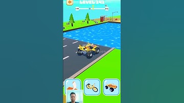 shape shifting funny race gameplay new hyper casual games #90 #shapeshifting #gameplay