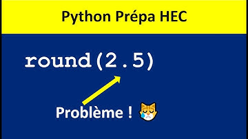 Le problème avec round dans Python - prépa ECG et ECT