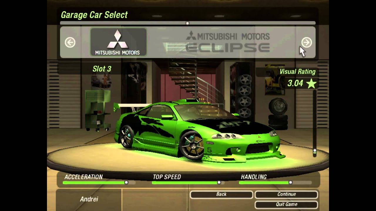 Need For Speed Underground 2 My Cars From Fast And Furious YouTube