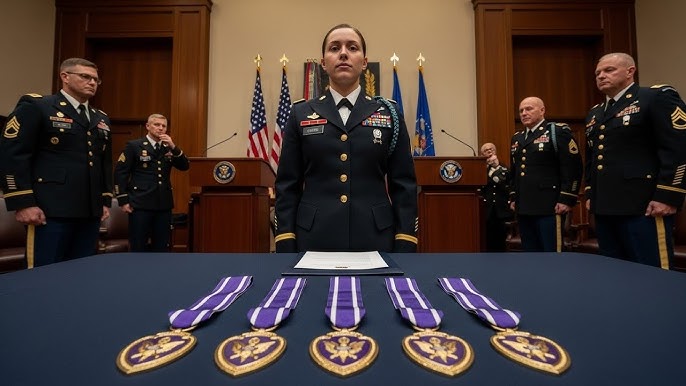 She Looked Like a Rookie — Then She Laid Down Five Purple Hearts