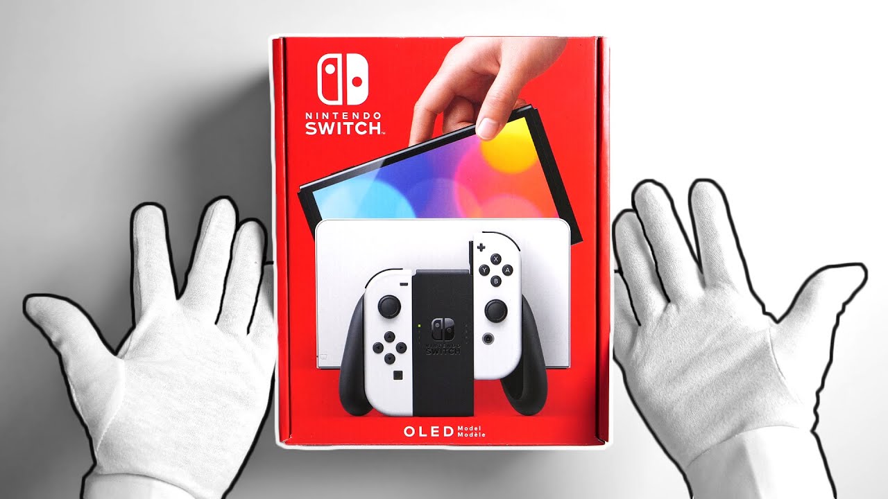 nintendo switch japan price  2022 New  Nintendo Switch OLED Console Unboxing (New \u0026 Improved Model)